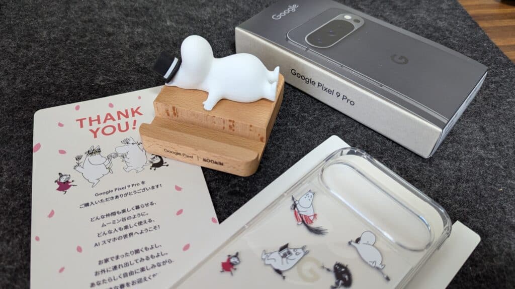 ムーミンのコラボ品を開封