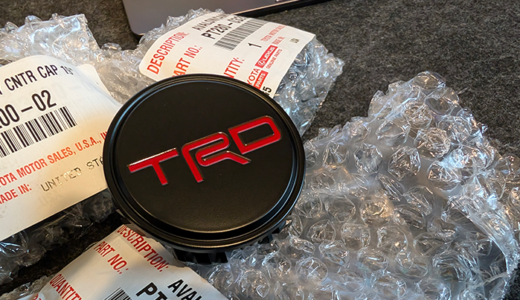 RAV4アドベンチャーにTRDセンターキャップを装着｜シルバーを捨てて得た「統一感」という正解