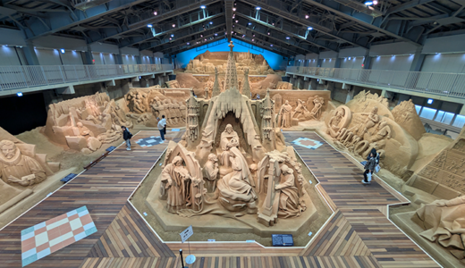 砂の美術館スペイン編を初日に訪問｜砂像で巡る情熱の国